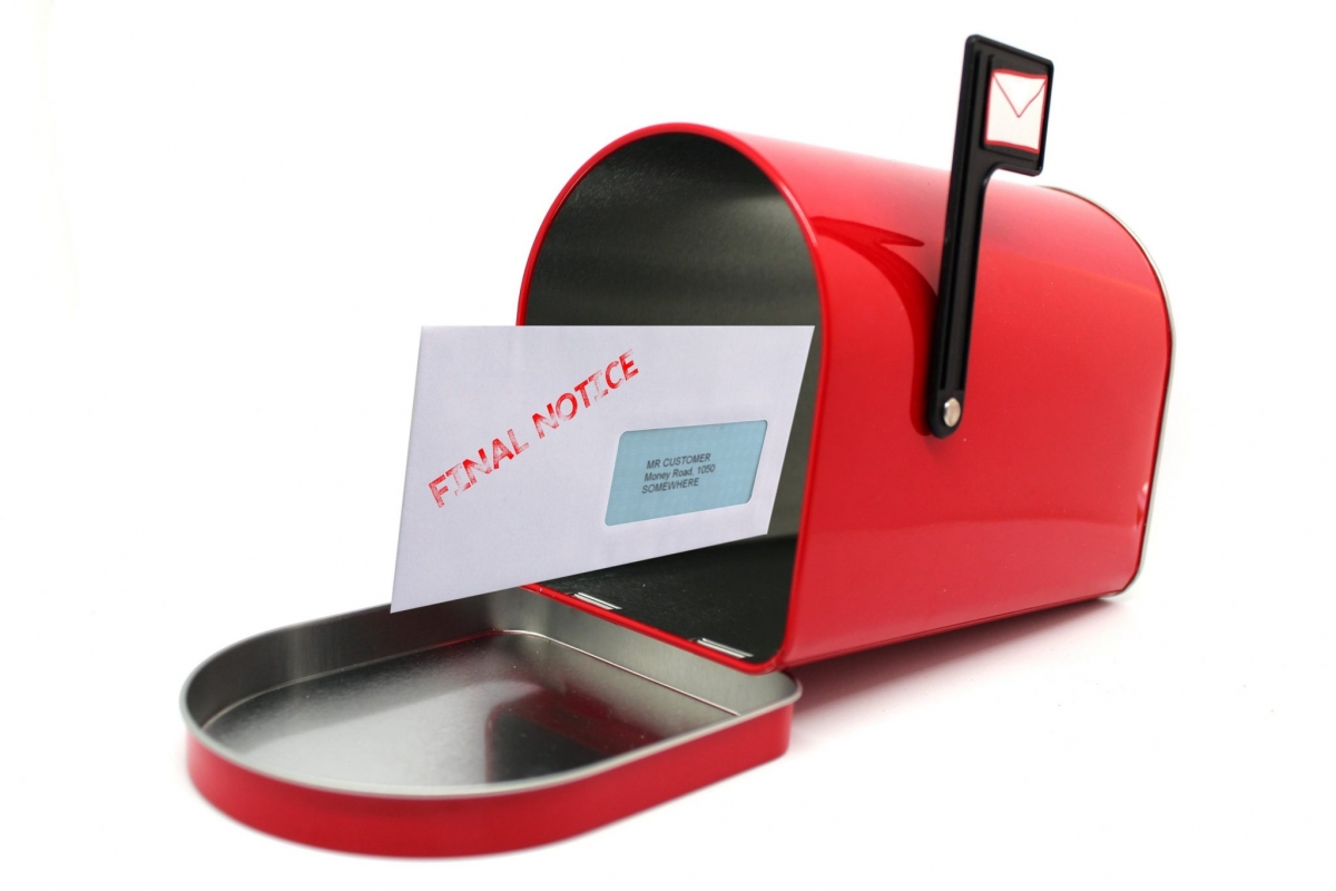 Mailbox - Final Notice